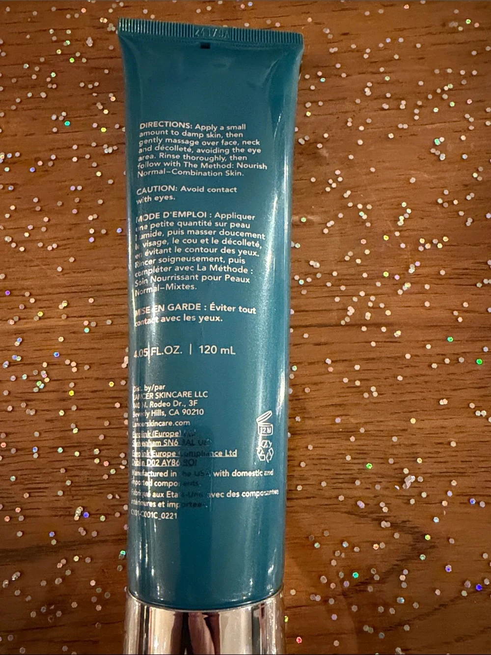 LANCER The Method: Cleanse Facial Cleanser - Teal